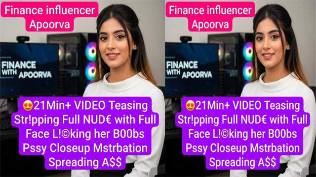 Finance Influencer Apoorva – Latest Most Exclusive – Premium Live