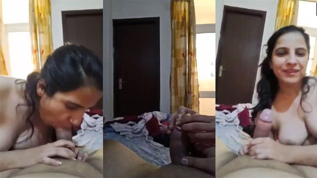 College Boy Fucked His Young Teacher Aunty – with a condom on his penis